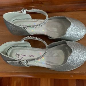 Gwen and Zoe girls sparkle heeled shoes